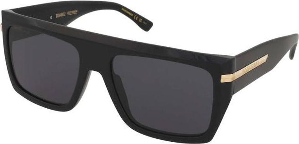 Dsquared2 D2 0177/S BLACK/GREY 56/18/145 Herrenbrillen Sonnenbrillen