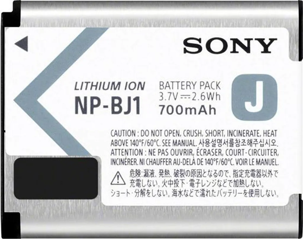 Batterie Rechargeable Sony NP-BJ1 de Type J pour Caméra de Poche RX0 II