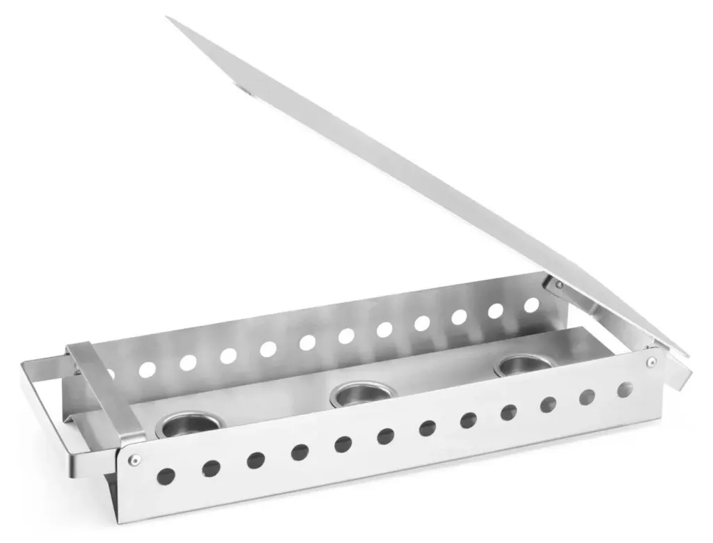 Chauffe-plat Rectangulaire à Bougies pour Service à Table HENDI - 2