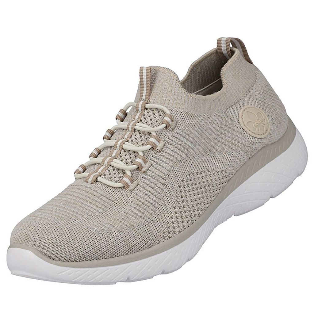 Rieker Damen Sneaker Sock Schlupfschuh Gummizug MemoSoft Produktbild 