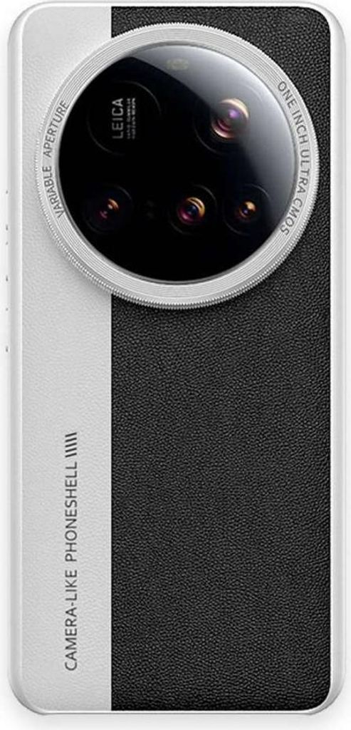Custodia Lenuo Ultra per Xiaomi 15 Ultra 5G nera Immagine del prodotto 