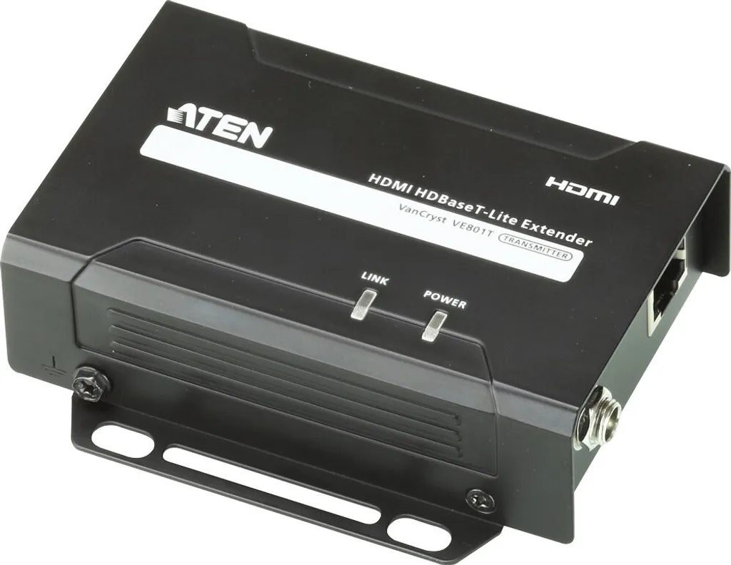 Émetteur HDMI HDBaseT-Lite Aten VE801T pour Extension Vidéo Pro 4K UHD