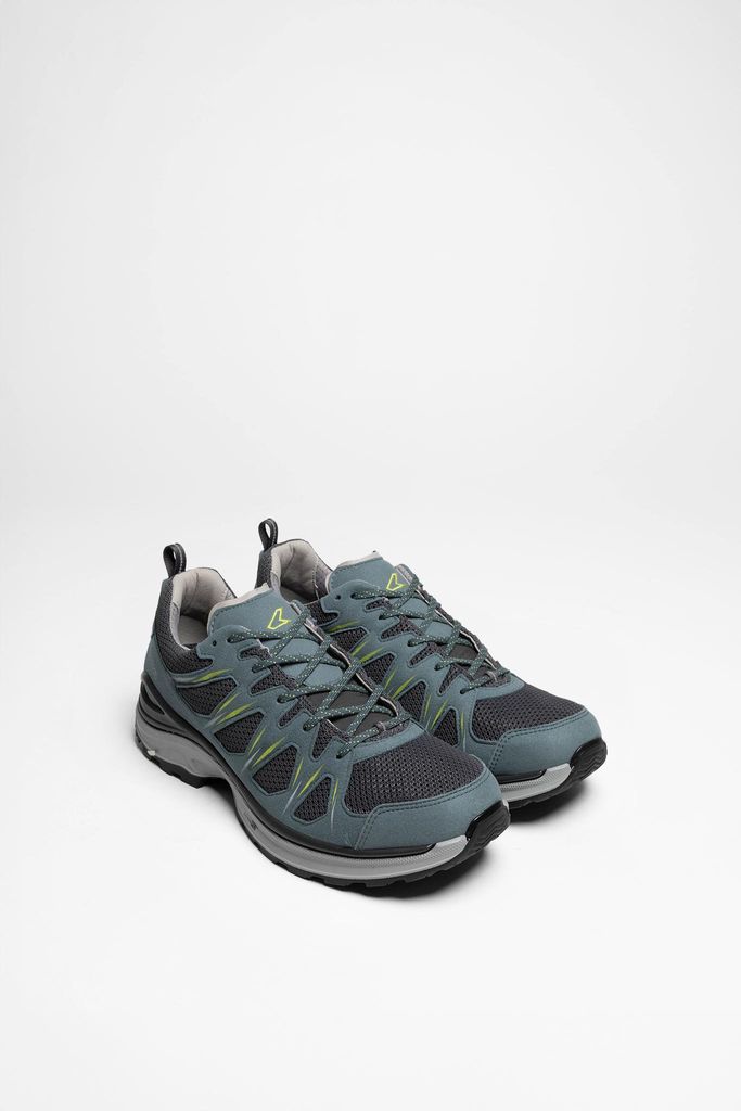 LOWA INNOX EVO II LO, Männlich, Erwachsener, Benzin, Grau, Outdoor-Schuhe, Schnelles Wandern, Walken, Gummi