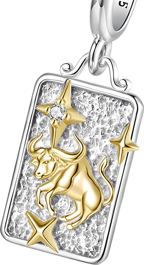 Charm Toro per Pandora Argento 925 | Trusky Charms Qualità Top