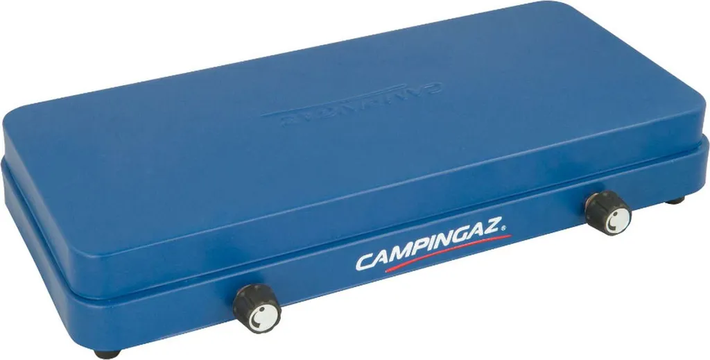 Campingaz Base Camp Lid Réchaud à Gaz 2 Brûleurs avec Couvercle Robuste