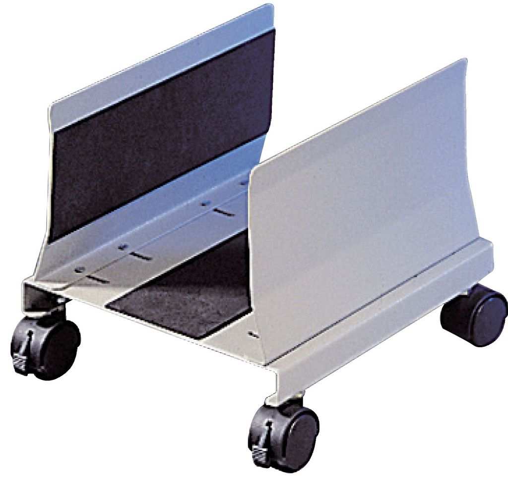 Q-Connect CPU-Halter lichtgrau