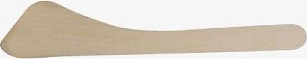 Pfannenwender aus Holz, 35 cm, gerade Form, kratzfest für schonendes Wenden