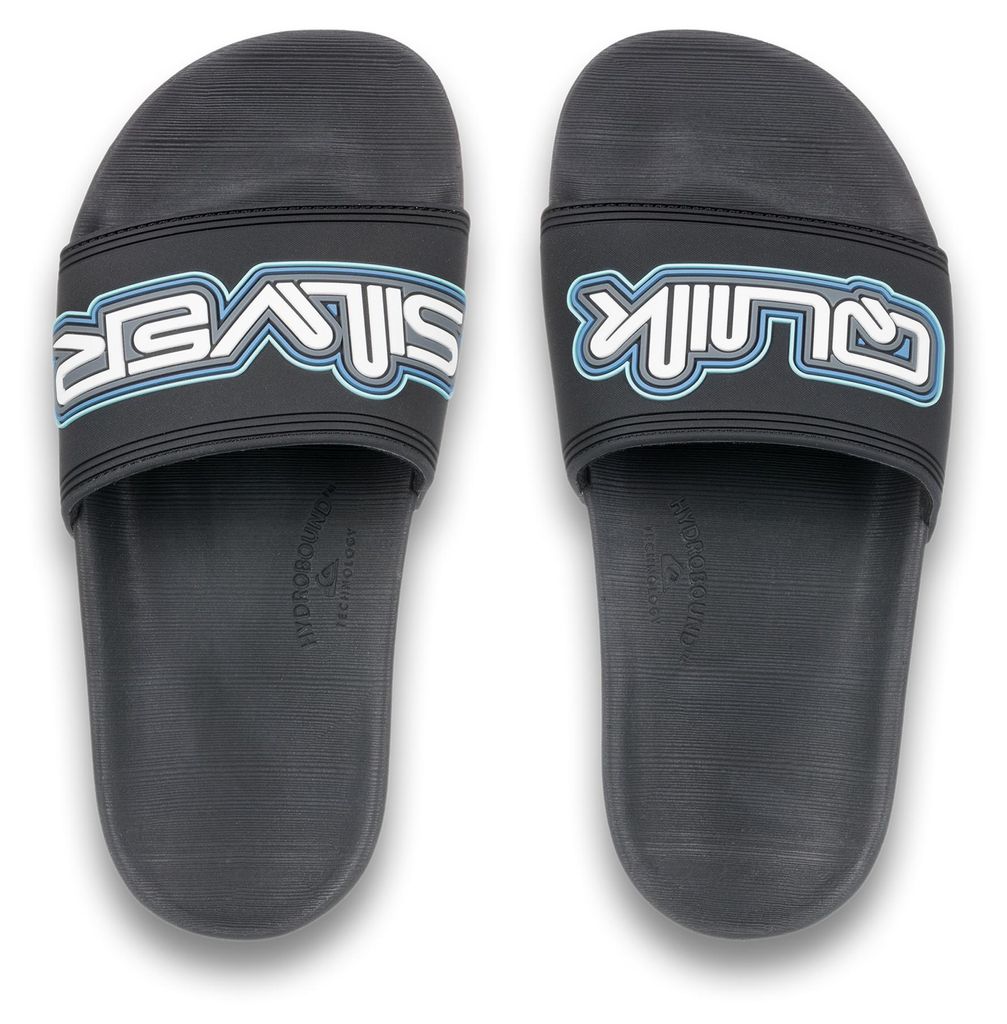 QUIKSILVER Kids Sandale Rivi Wordmark Slide Ii black 3 12.5(30)