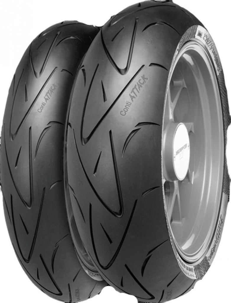Opony CONTINENTAL ContiSportAttack 120/70 ZR 17 M/C (58W) Zdjęcie produktu 