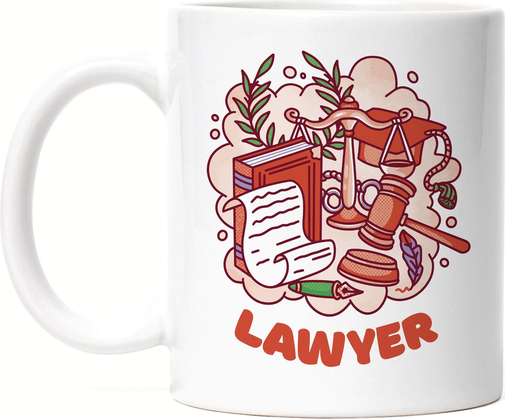Lawyer Tasse Weiß Law Lawyer Anwalt Gericht Gesetz Paragraph Jus Jura Lernen Studium Verhandlung Gerechtigkeit