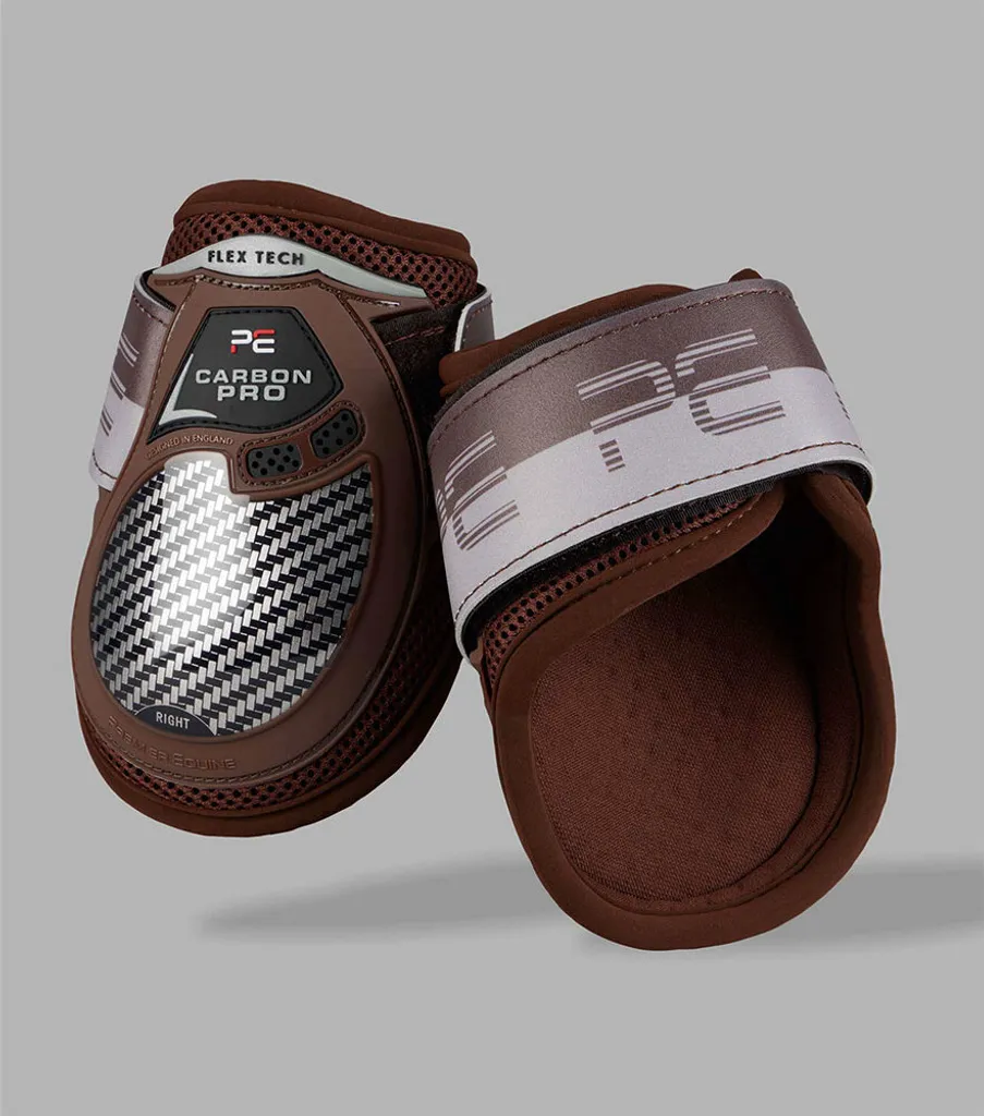 Guêtres pour paturon Carbon Pro Lite Premier Equine Marron Taille M