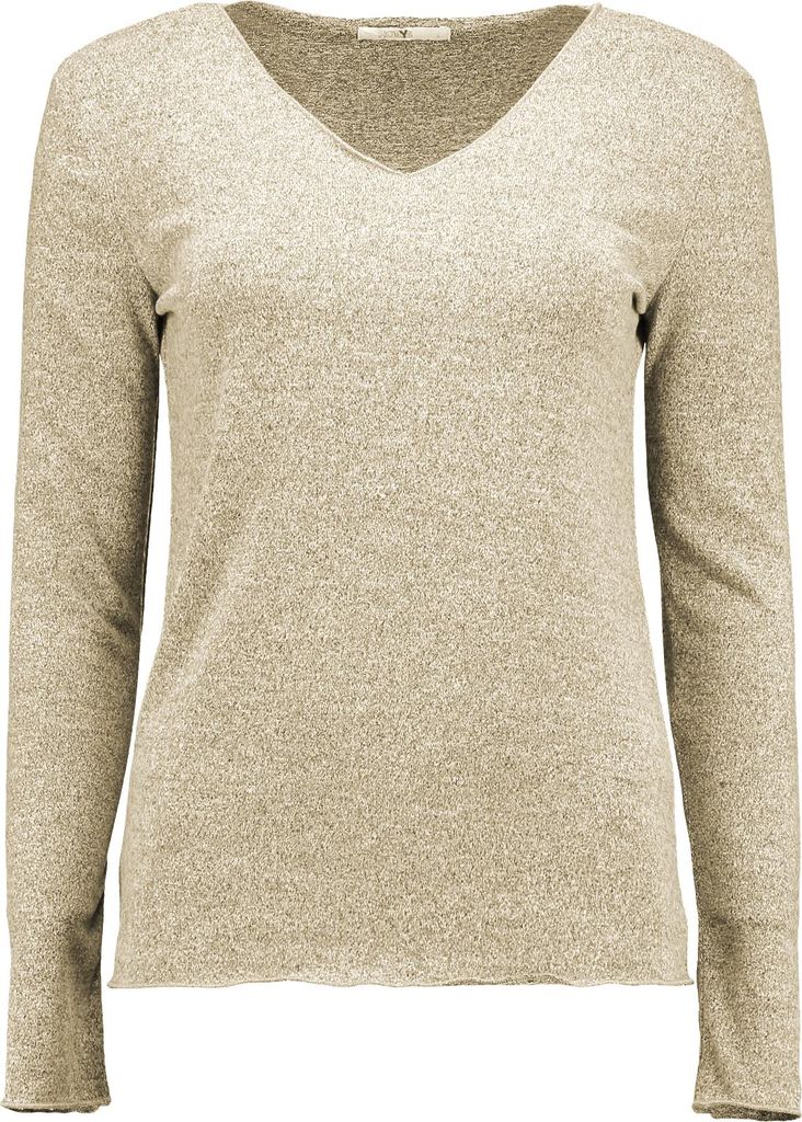 HaILYS T-Shirt mit Muster und V-Ausschnitt Größe: S
