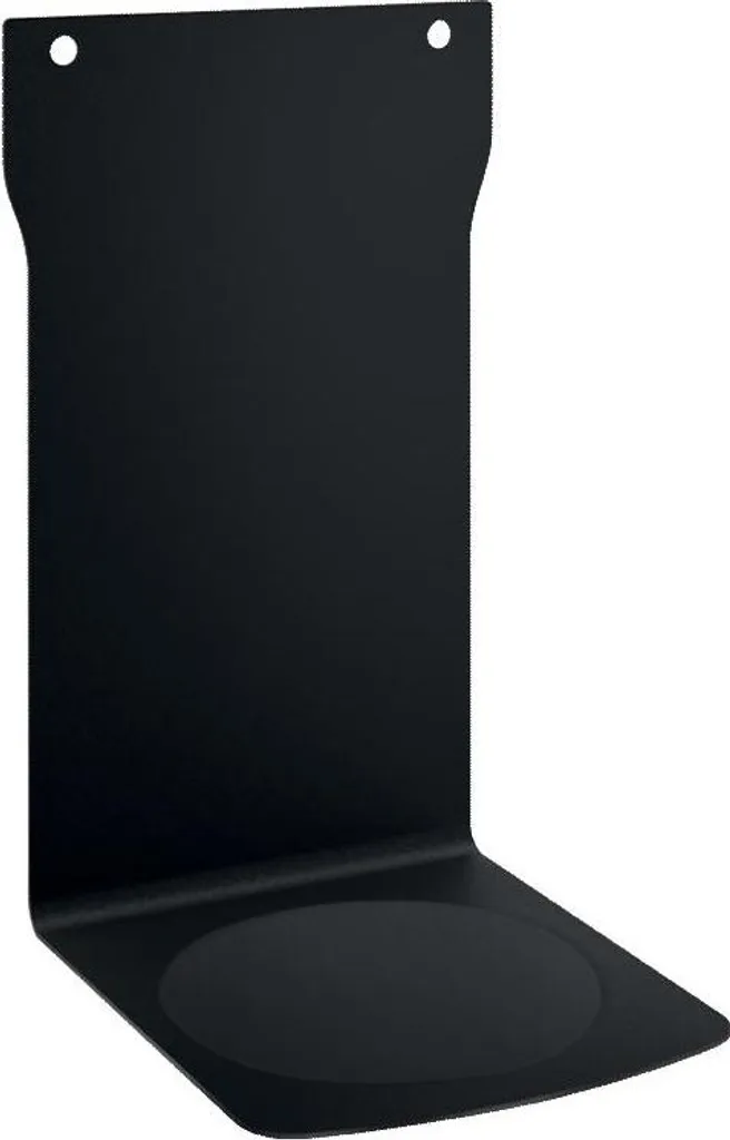 Réceptacle de gouttes noir mat Delabie pour distributeur de savon inox
