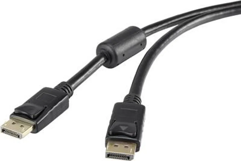 Câble DisplayPort 4K 60Hz 7.5m Noir : Fini les Scintillements d'Image
