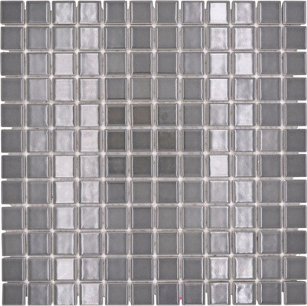 Keramikmosaik CG 124 grau 30x30 cm