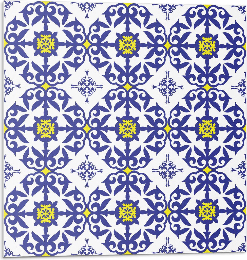 Muster Mit Floralen Motiven – Selbstklebende Fliesen – Wandverkleidung – Wandpaneel – PVC Fliesen – Vinylflisen – PCV Flisen – Selbst...