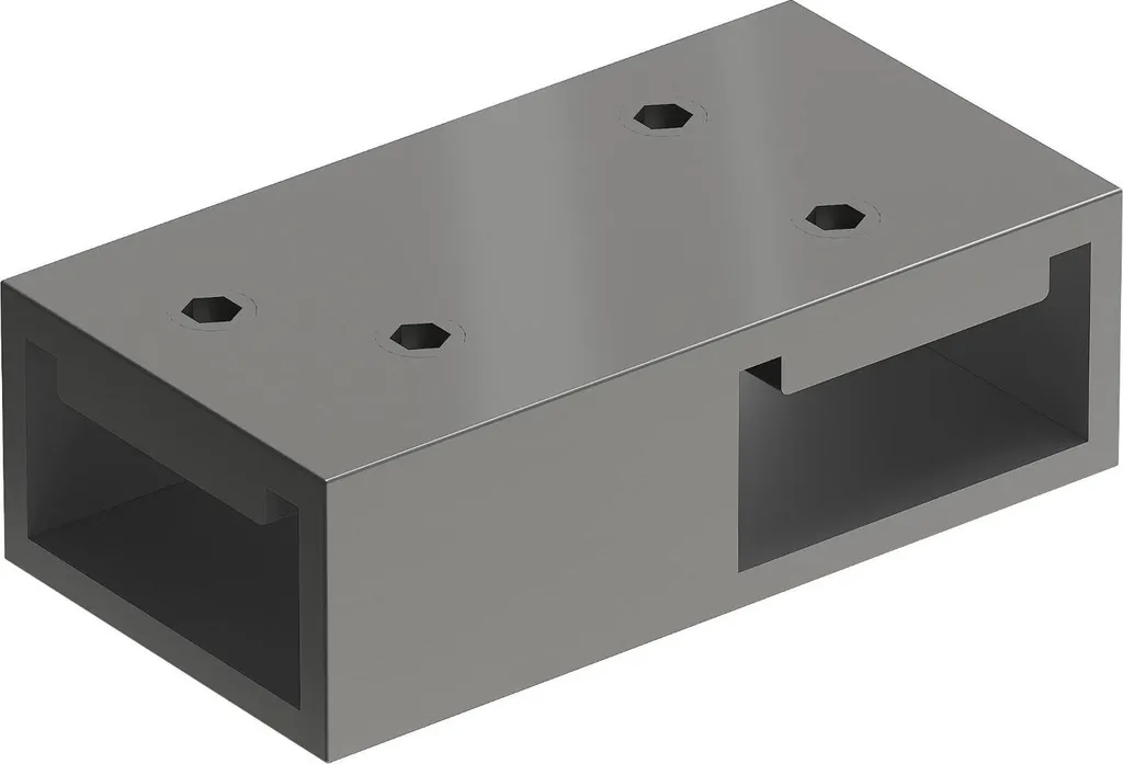 Mexen 800-09-95 Connettore a T per Vetro Doccia - Acciaio Gun Metal