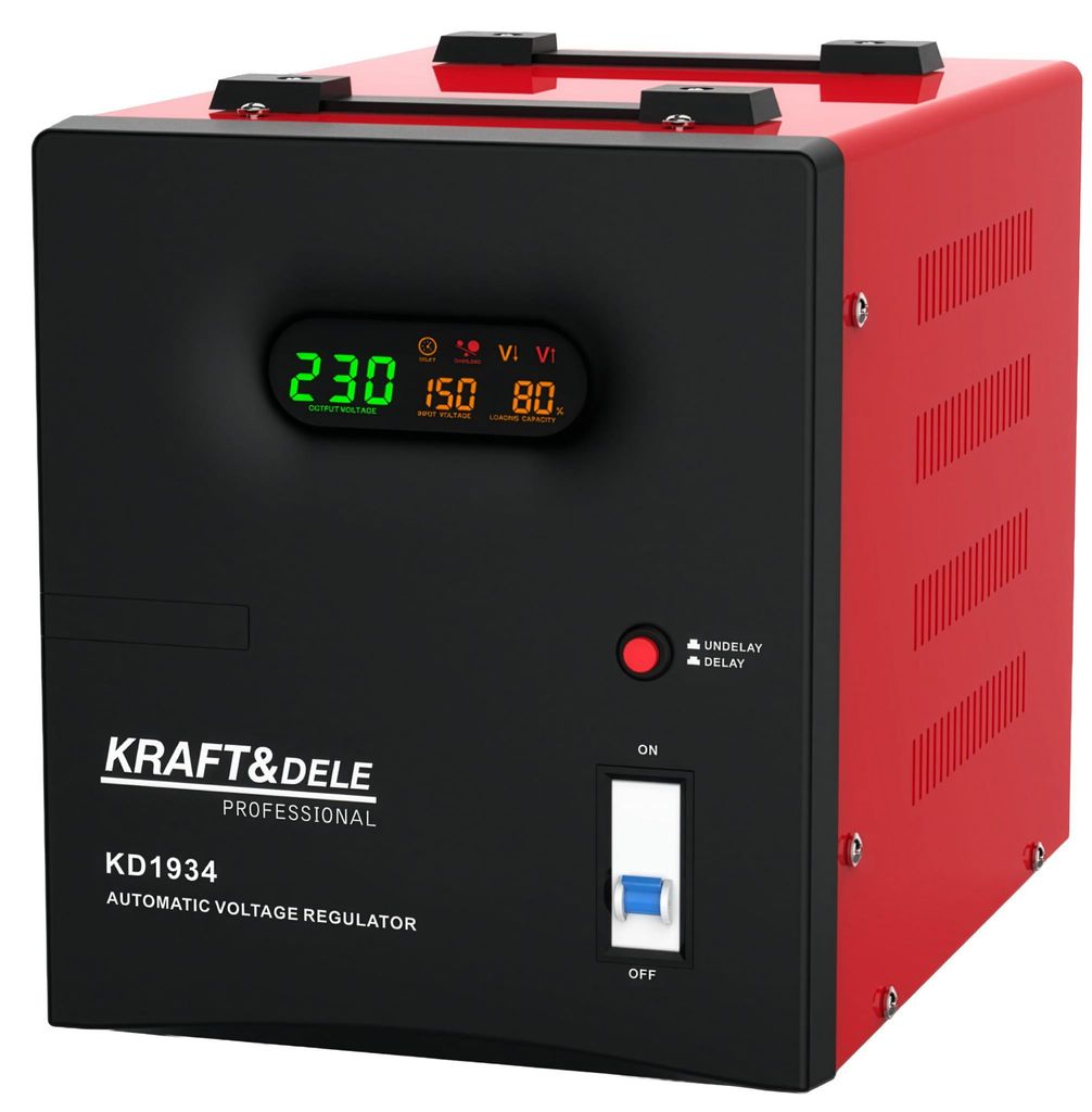 Automatische spanningsstabilisator AVR 3000VA | Kraft&Dele Productafbeelding 