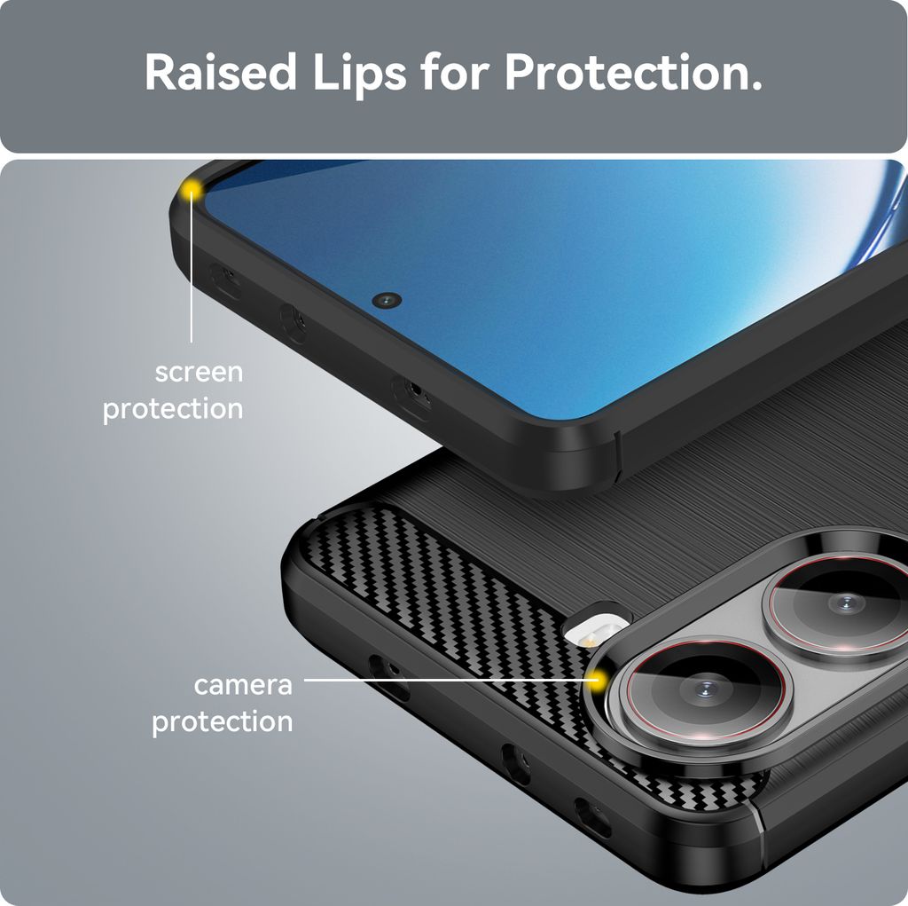 Custodia Per Xiaomi Poco F7 Ultra - Cover Traslucida Opaca Anti-Giallo In Materiale Bayer Con Protezione Militare (Nero Opaco) - 4
