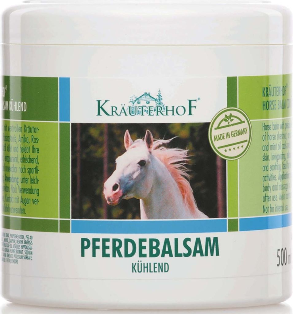 Krauterhof, chladiaca maska na kone, 500 ml (VÝROBOK Z Obrázok produktu 