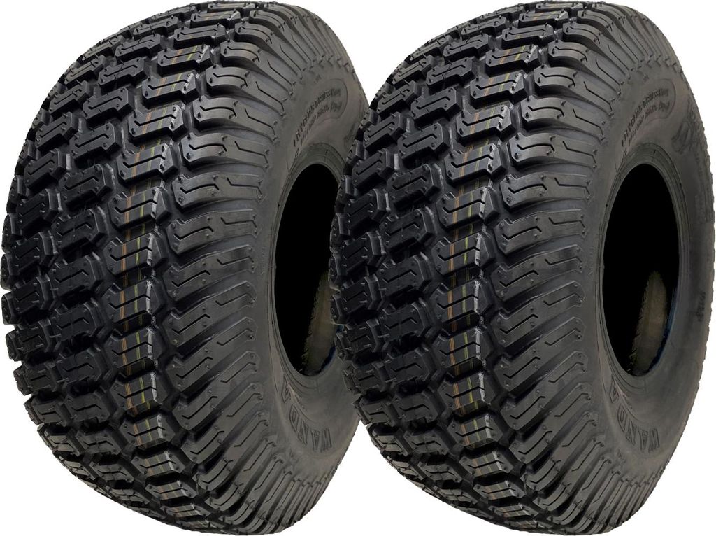 15x6.00-6 Reifen für Rasenmäher 4ply turf - Rasenmäherreifen, Wanda P332, 2er Set
