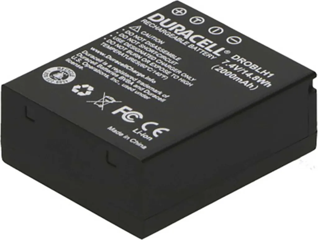 Batterie Olympus BLH-1 compatible : Duracell Li-ion Haute Capacité
