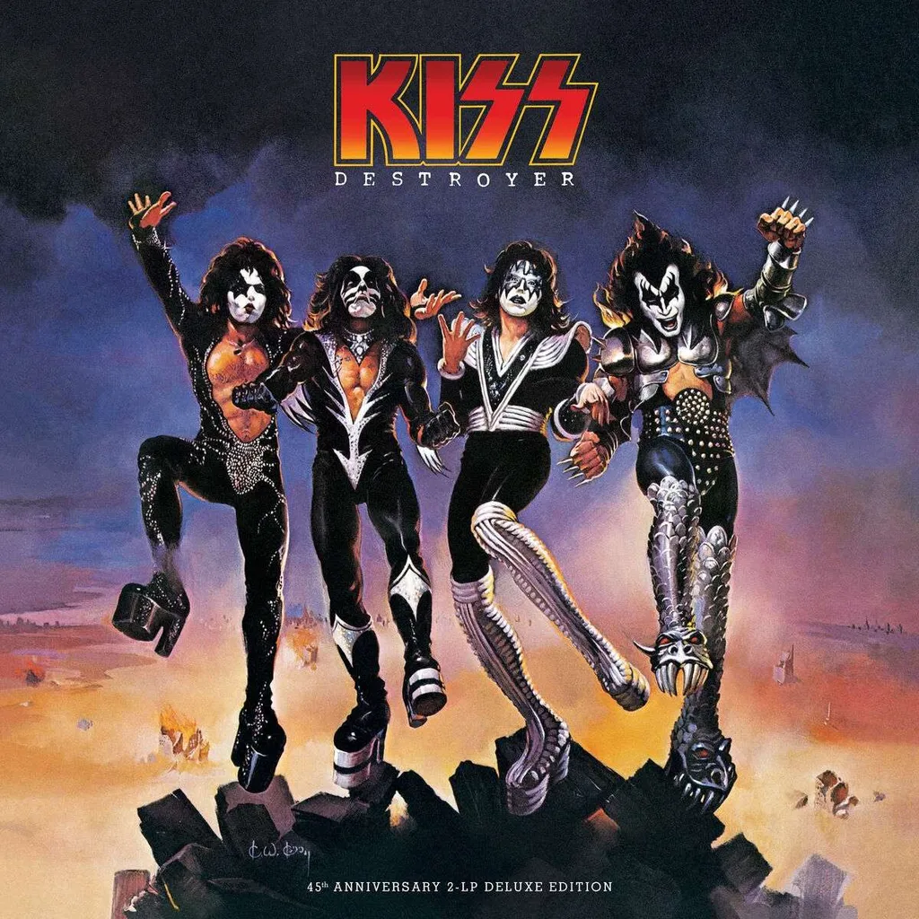 Kiss Destroyer Vinyle 180g 2 LP Remasterisé : Le Son Pur du 45th Anniversary