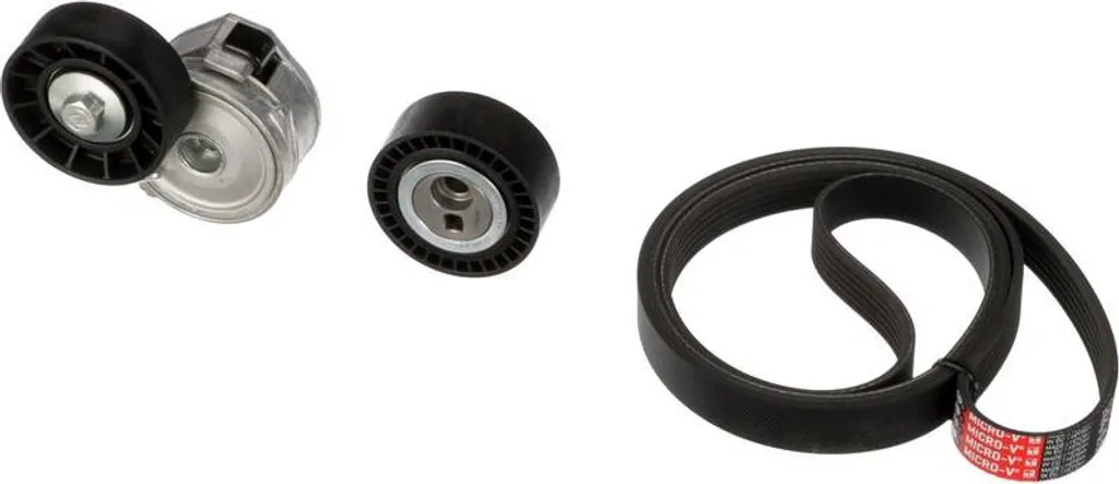 Kit courroie Gates K056PK1740 contre sifflements moteur pour Jumpy