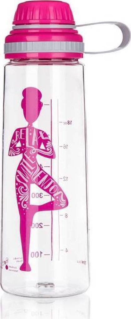 BANKETT Flasche Tritan YOGA New 750 ml, pink
