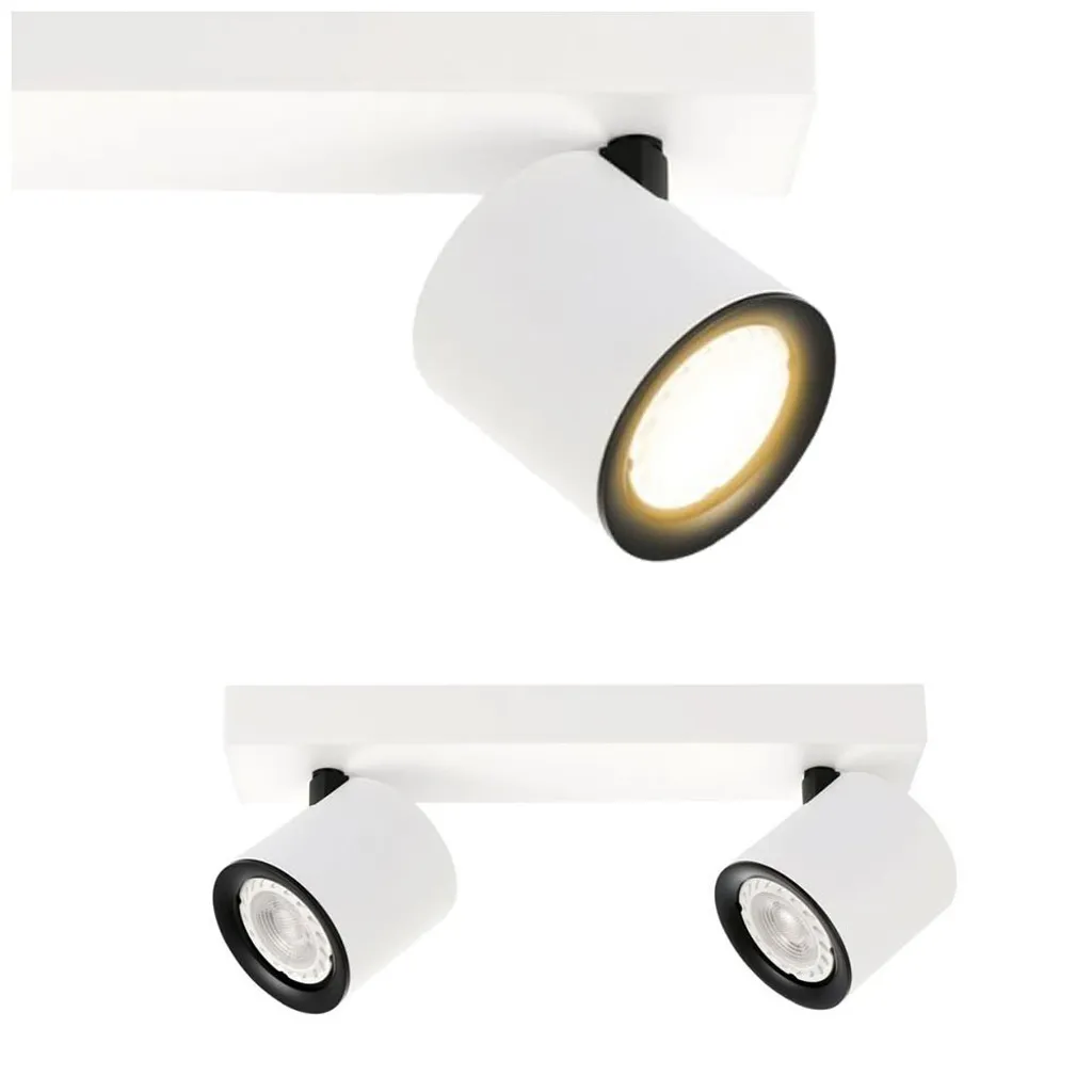 Spot Italux KARLOTA SPL-31959-2B-WH | Faretto Doppia Luce GU10 Bianco