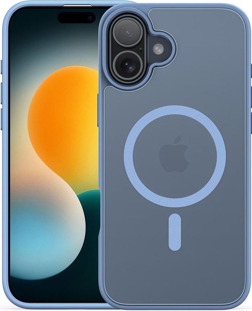 iPhone 17 Hülle - Dux Ducis Yind Series - Back Cover Matt Transparent - MagSafe Compatible - Blau