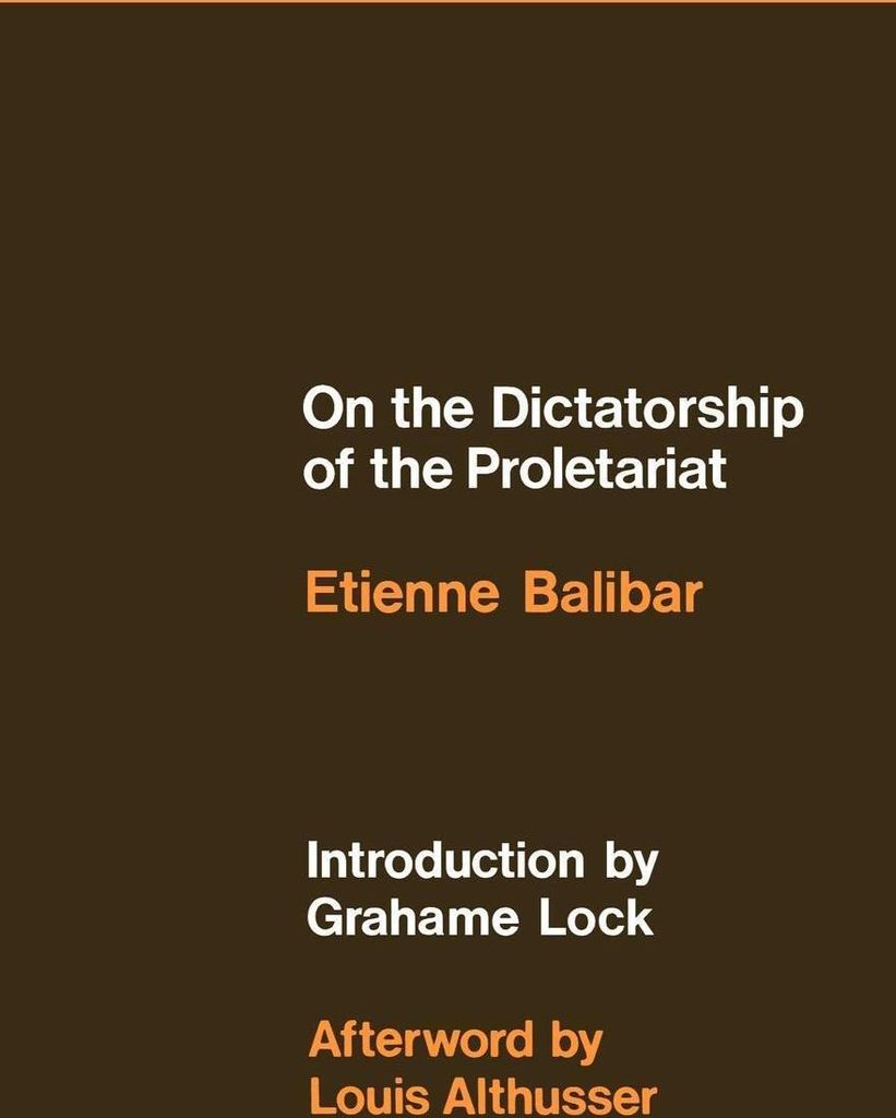 On the Dictatorship of the Proletariat