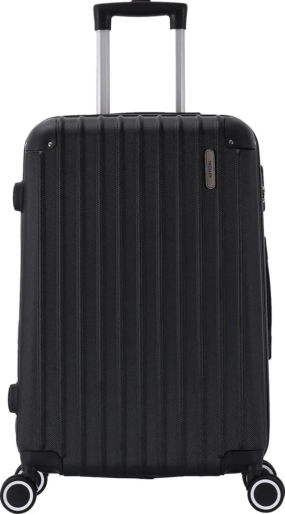 Valise cabine trolley noir VAL-516 Adc pour voyage avion et train