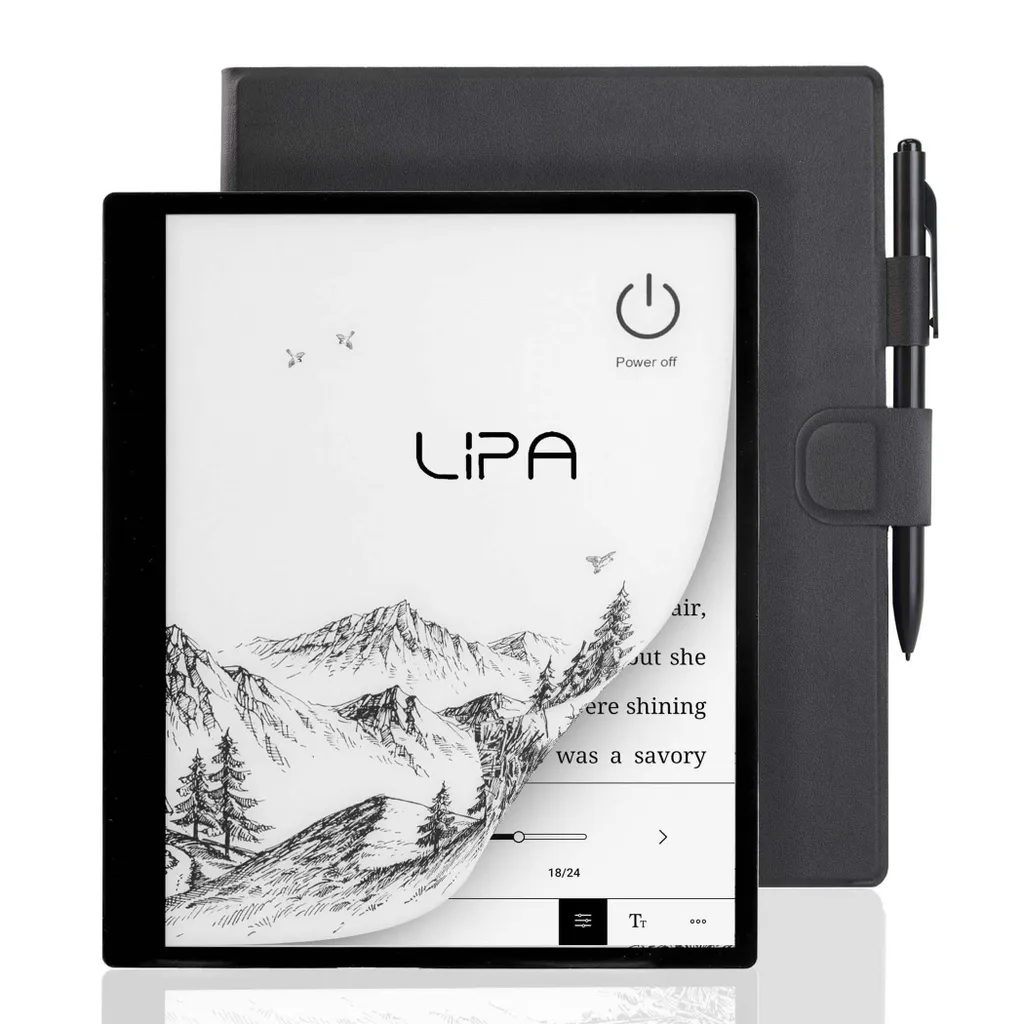 Liseuse E-Ink Lipa ET10 64 Go avec Écran 10 pouces et Google Playstore