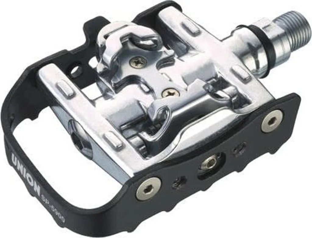 Pédales Marwi Union SP-5900 CRMO Type Clipless compatibles SPD Alu