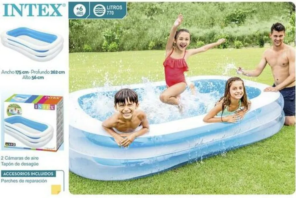 Intex 56483NP Piscina Gonfiabile Family 262x175x56cm - Offerta Estate - 30