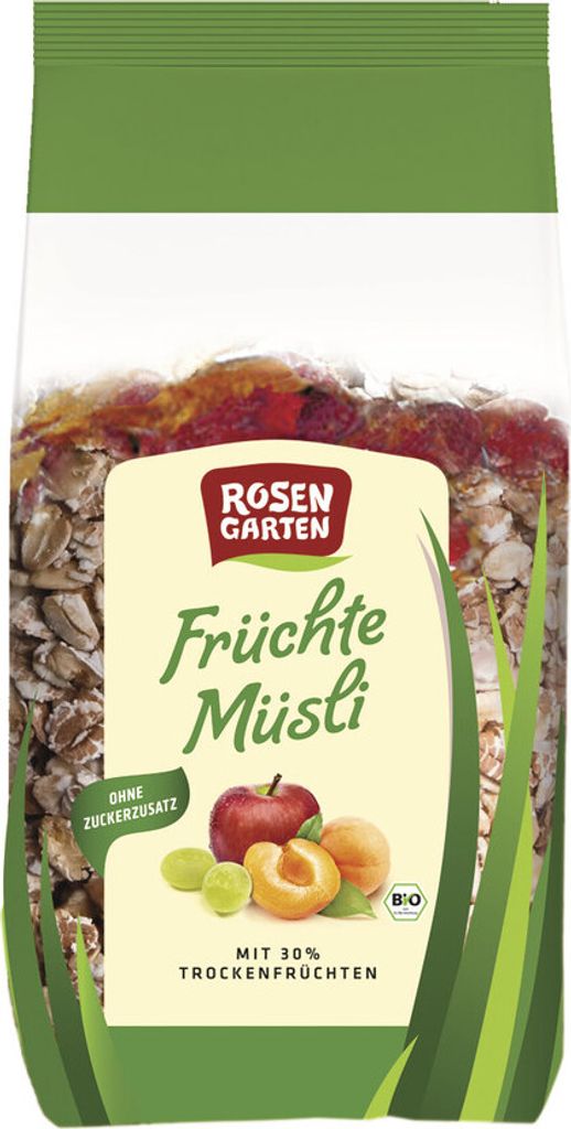 Rosengarten - Früchte-Müsli - 2000g
