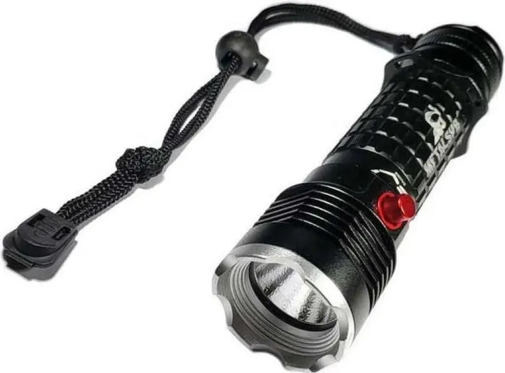 Metalsub Focus Led-60 Lampe de Plongée Argent 500 Lumens avec Faisceau