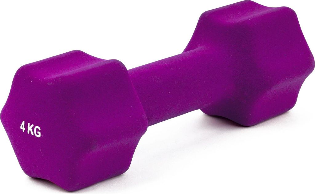 Sport-Thieme Fausthantel "Neopren", 4 kg, Violett Produktbild 
