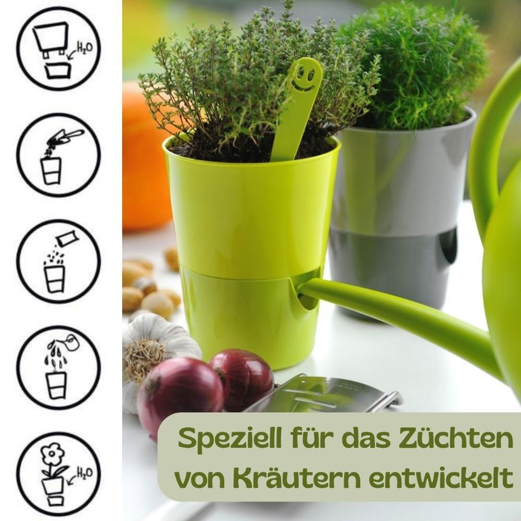 blumenstnder holz fr wohnzimmer Runder Blumenstnder aus Eiche