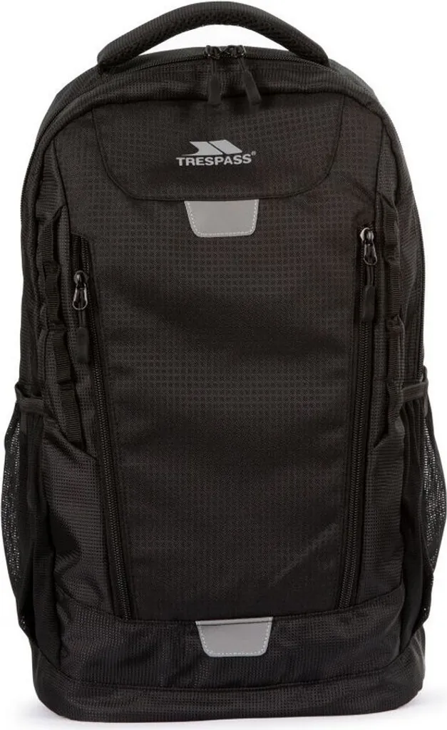 Trespass Thain Rucksack 22L Black | Zaino Porta PC e Tempo Libero
