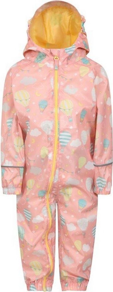 Paw Patrol Tuta Impermeabile Bambino – Tuta Pioggia Con Cappuccio, Fodera In Pile, Chiusura In Velcro, Rosso
