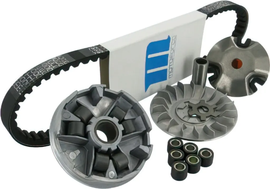 Réparer transmission scooter 2T Chine : variateur + courroie 13mm