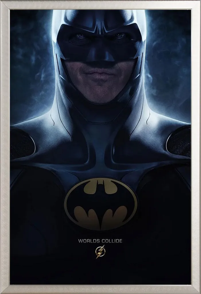 Quadro The Flash Rebirth: Poster Ufficiale e Cornice Silver Shinsuke