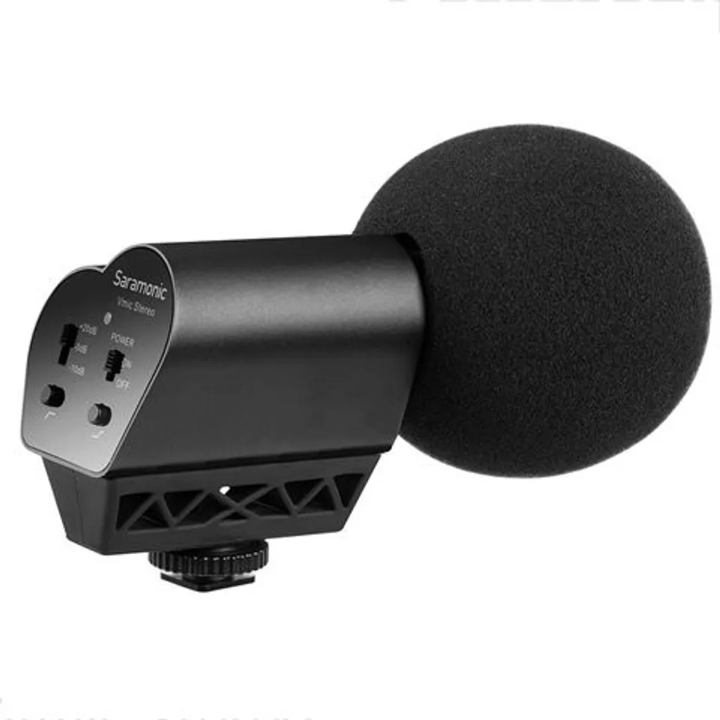 Microphone Stéréo pour Caméra Saramonic Vmic avec Support Antichoc Pro