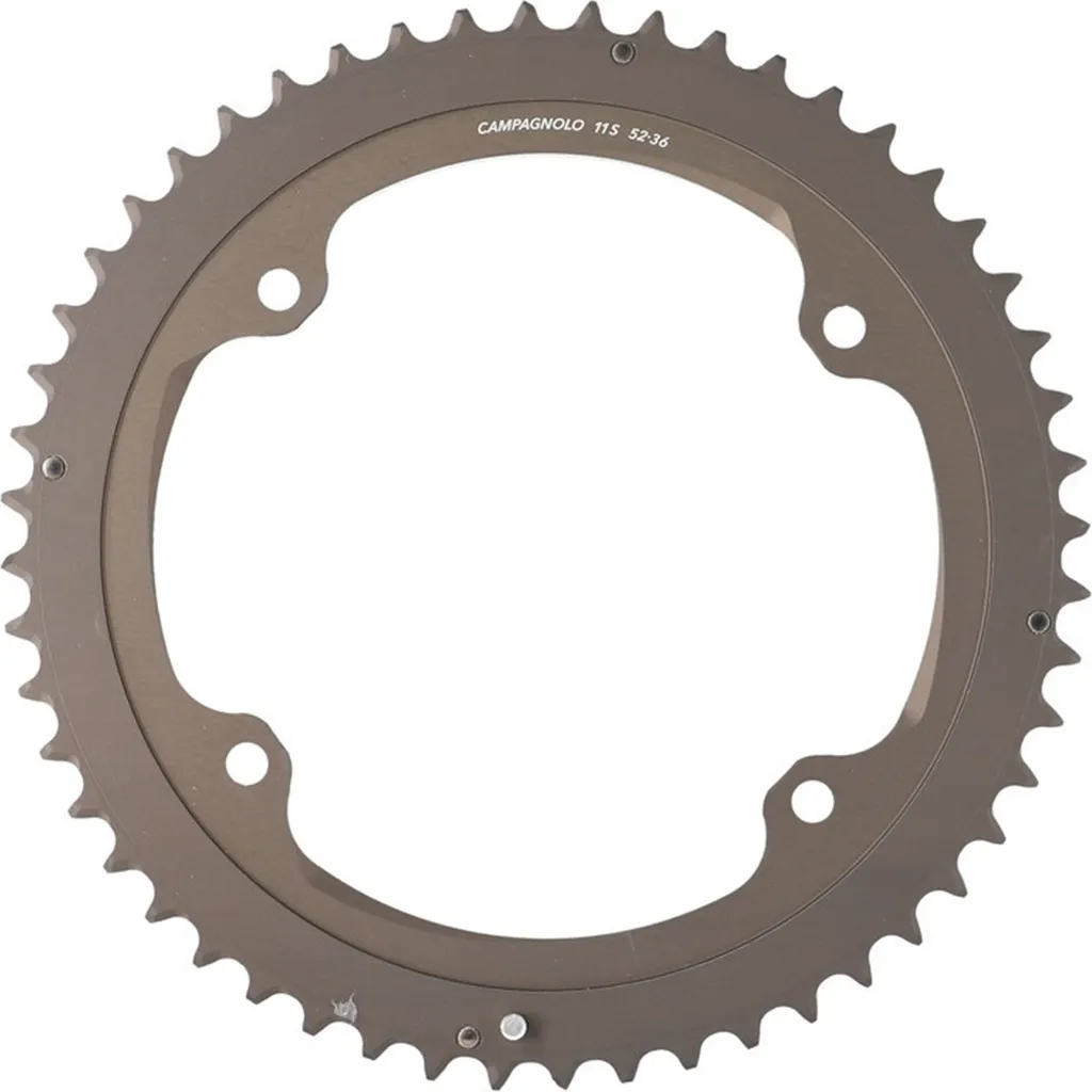 Plateau Campagnolo H11 11s FC-H11052 de 52 dents noir pour route