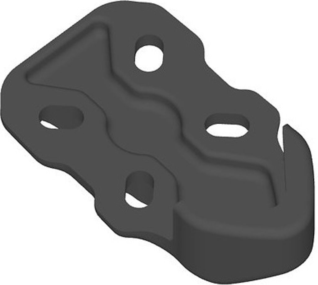 GEPRC Mark5 Arm Guards (4 Stück) 3D Druck TPU Schwarz