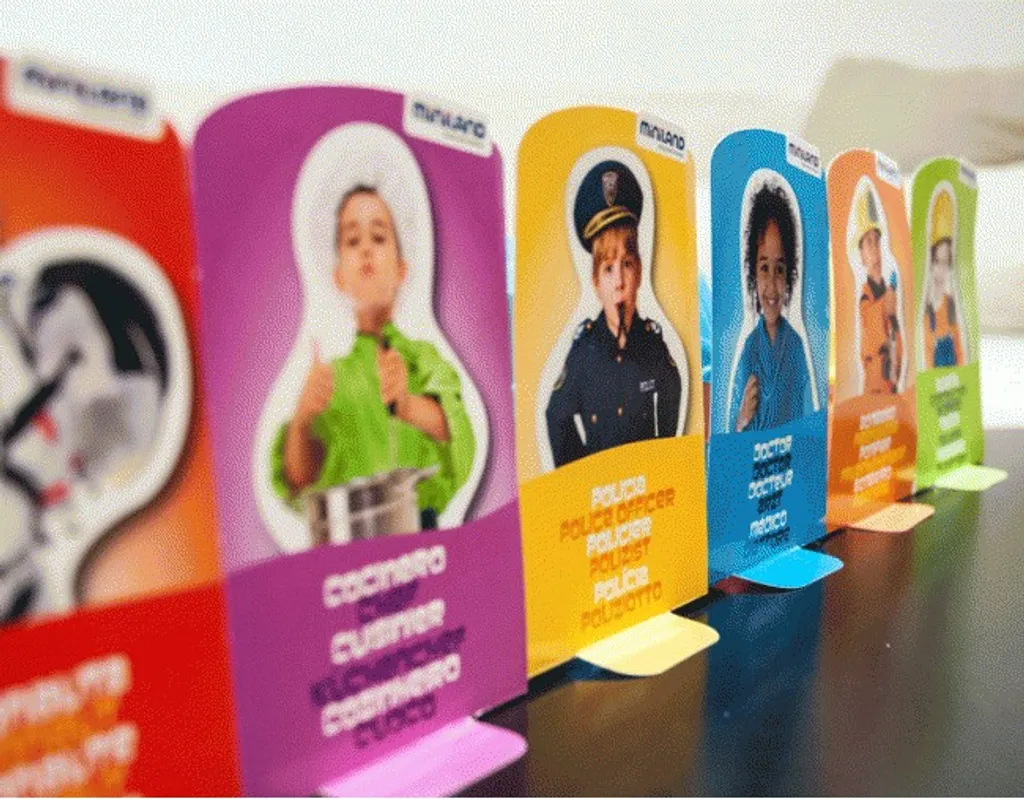 Miniland Job Blocks Jeu de Construction Multicolore Taille Unique Enfant