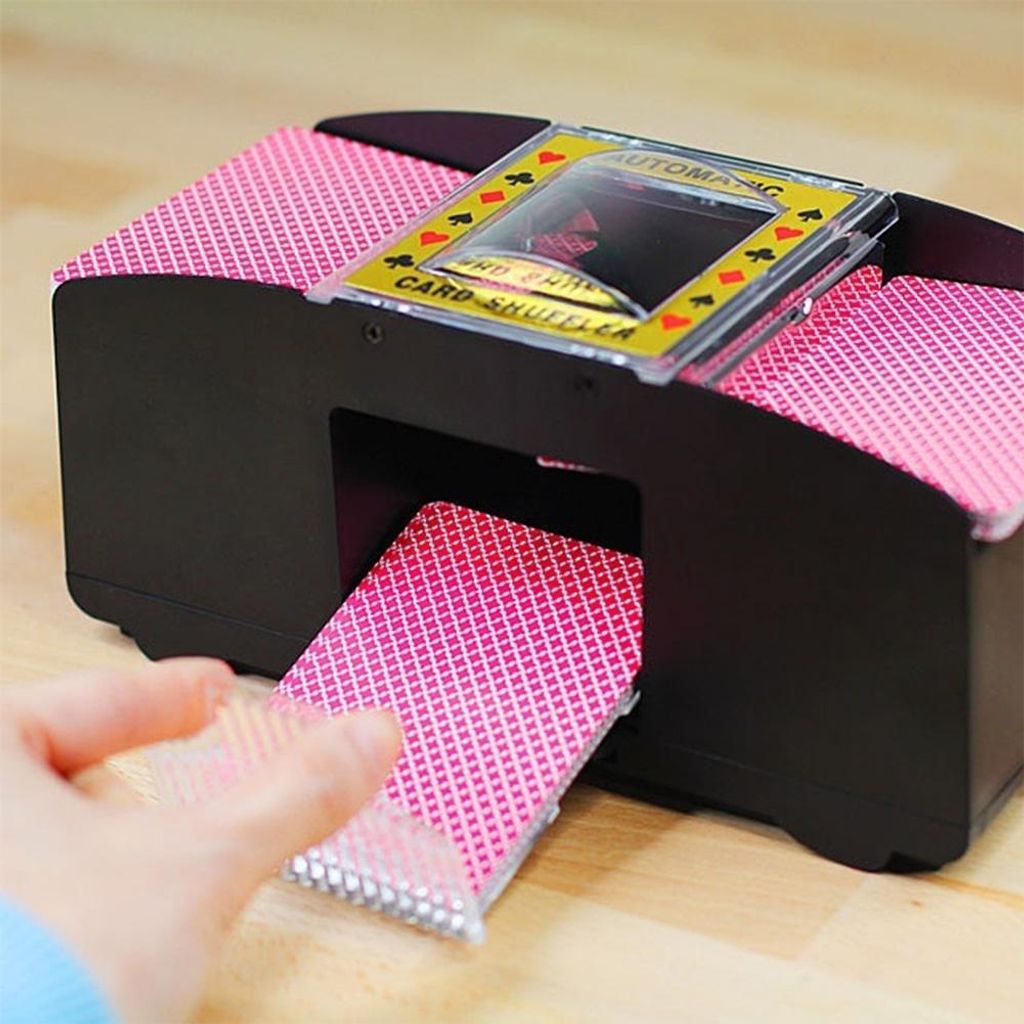 Professionelle automatische Karten -Mischungs -Mischungsmaschine Batterie betrieben