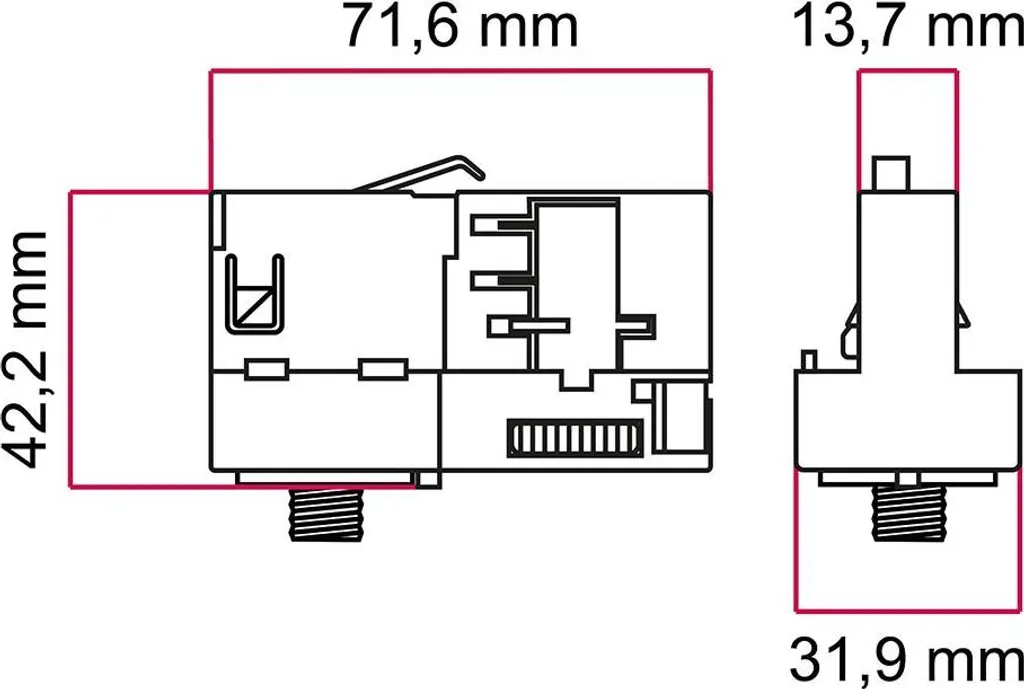 Extension de rail triphasé Stucchi - Adaptateur pour angles et pivots - 3
